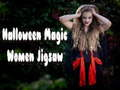 Xogo Halloween Magic Women Jigsaw en liña
