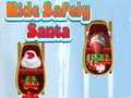 Xogo Paseo con Papá Noel con seguridade  en liña