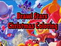 Xogo Brawl Stars para colorear de Nadal  en liña