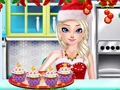 Xogo Máquina de cupcakes de Nadal conxelado  en liña