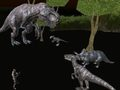 Xogo Caza de dinosauros multijugador de medianoite en liña