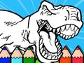 Xogo Colorear dinosauros para nenos  en liña