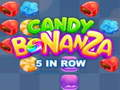 Xogo Candy Bonanza 5 en fila  en liña