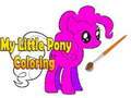 Xogo My Little Pony para colorear  en liña