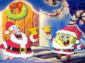 Xogo Puzzle de Nadal de Bob Esponja  en liña