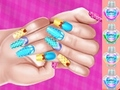 Xogo Decoración de unhas con temática Elsa Princess  en liña