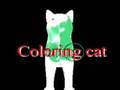 Xogo Gato para colorear  en liña