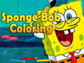 Xogo Bob Esponja para colorear  en liña
