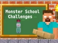 Xogo Desafíos Monster School  en liña