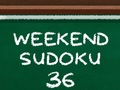Xogo Sudoku de fin de semana 36  en liña