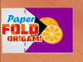 Xogo Papel Dobrado Origami  en liña