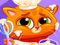 Xogo Encantador gato virtual no restaurante  en liña