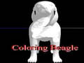 Xogo Beagle para colorear  en liña