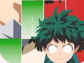Xogo Heroe academia boku anime manga piano tiles xogos en liña