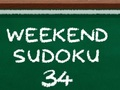 Xogo Sudoku de fin de semana 34  en liña