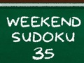 Xogo Sudoku de fin de semana 35  en liña