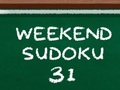 Xogo Sudoku de fin de semana 31  en liña