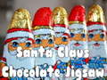 Xogo Jigsaw de chocolate de Papá Noel  en liña