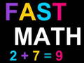 Xogo Matemáticas rápidas  en liña