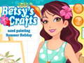 Xogo Betsy's Crafts Sand Painting Vacacións de verán  en liña