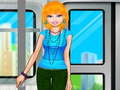 Xogo Barbie no tren  en liña