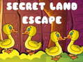 Xogo Escape de terra secreta en liña