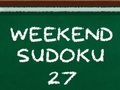 Xogo Sudoku fin de semana 27  en liña