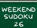 Xogo Sudoku de fin de semana 26  en liña
