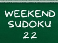 Xogo Sudoku de fin de semana 22  en liña