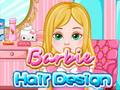 Xogo Deseño de cabelo Barbie  en liña