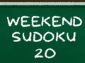 Xogo Sudoku fin de semana 20  en liña