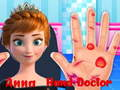 Xogo Frozen: tratamentos para as mans de Anna  en liña