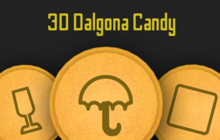 Xogo Doces Dalgona 3D  en liña