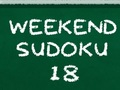 Xogo Sudoku fin de semana 18  en liña