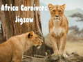 Xogo Jigsaw Carnívoro de África  en liña