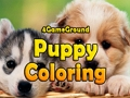 Xogo 4GameGround para colorear cachorros  en liña