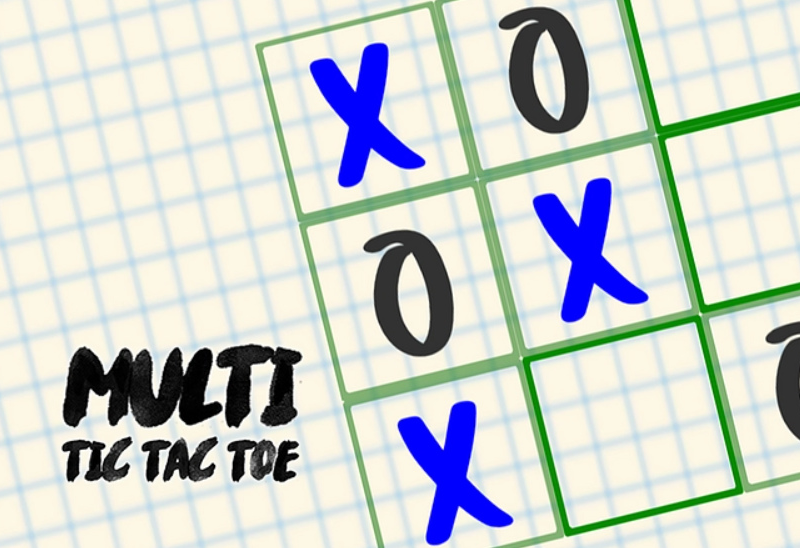Xogo Multi tic tac de pé en liña