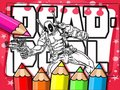 Xogo Libro para colorear Deadpool  en liña