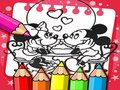 Xogo Libro para colorear Mickey Mouse  en liña