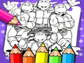 Xogo Libro para colorear tartaruga ninja  en liña