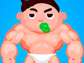 Xogo Muscle Baby Run en liña