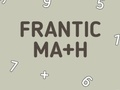 Xogo Matemáticas frenéticas  en liña