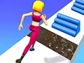 Xogo Rapaza correr beleza 3d en liña