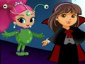Xogo Nick jr. Desfile de disfraces de Halloween  en liña