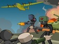 Xogo Stickman WW2 en liña