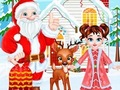 Xogo Baby Taylor Christmas Reneer Fun  en liña