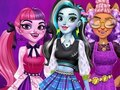 Xogo Monstro Princess de secundaria Mash en liña