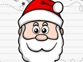 Xogo Debuxa con Papá Noel  en liña