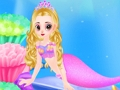 Xogo Xogos de serea Maquillaxe de princesa  en liña