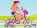 Xogo BARBIE VA EN BICICLETA  en liña